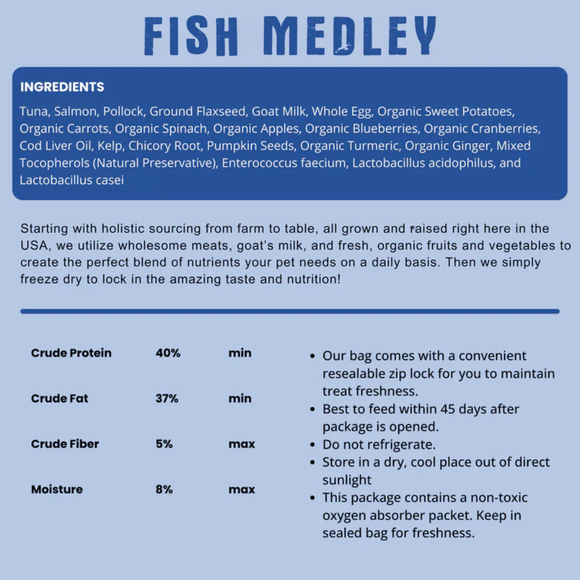 Shepherd Boy Farms Fish Recipe Freeze Dried Dog Food - Freeze-Dried Dog Food 7