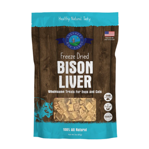 Shepherd Boy Farms Freeze Dried Bison Liver Treats for Dogs & Cats - 3 oz - Dog & Cat Treats 1