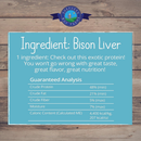 Shepherd Boy Farms Freeze Dried Bison Liver Treats for Dogs & Cats - Dog & Cat Treats 5