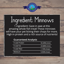 Shepherd Boy Farms Freeze Dried Minnows Treats for Dogs & Cats - Dog & Cat Treats 7