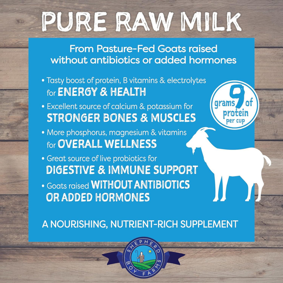 Shepherd Boy Farms Freeze Dried Raw Goat’s Milk - Freeze-Dried Cat Food 8