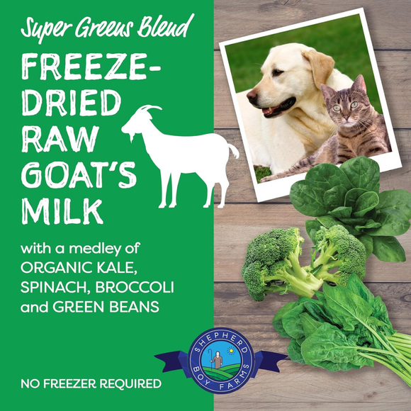 Shepherd Boy Farms Freeze Dried Raw Goat’s Milk - Freeze-Dried Cat Food 19