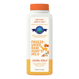 Shepherd Boy Farms Freeze Dried Raw Goat’s Milk - Golden Blend / Makes 16 oz - Freeze-Dried Cat Food 2