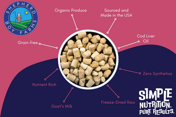 Shepherd Boy Farms Pork Recipe Freeze Dried Cat Food (12 oz) - Freeze-Dried Cat Food 3