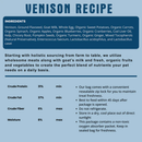 Shepherd Boy Farms Venison Recipe Freeze Dried Dog Food (14 oz) - Freeze-Dried Dog Food 5