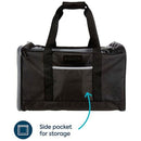 Sherpa Everyday Guaranteed On Board Soft-Sided Dog & Cat Carrier, Black