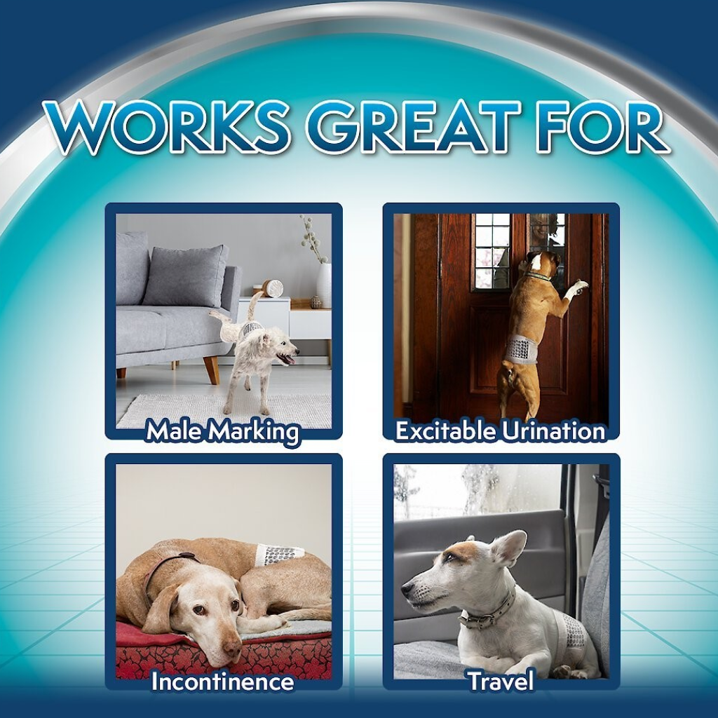Simple Solution Disposable Male Dog Wraps