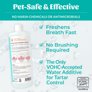 Skout’s Honor Fresher Breath Water Additive (16oz) - Pet Oral Care Supplies 3