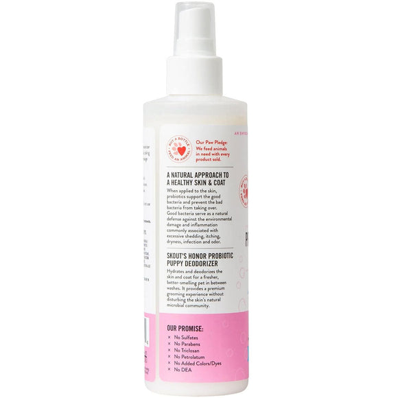 Skout’s Honor Happy Puppy Probiotic Daily Use Dog Deodorizing Spray 8-oz - Pet Fragrances & Deodorizing Sprays 3