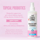 Skout’s Honor Happy Puppy Probiotic Daily Use Dog Deodorizing Spray 8-oz - Pet Fragrances & Deodorizing Sprays 9