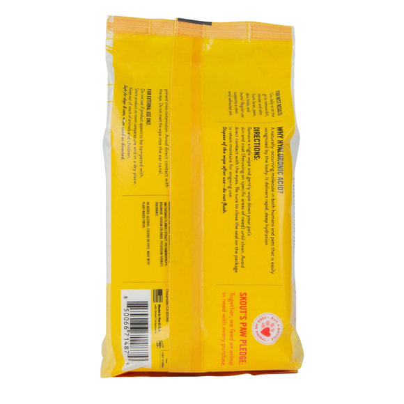 Skout’s Honor HydroClear Moist Grooming Wipes (100ct) - Pet Wipes 4