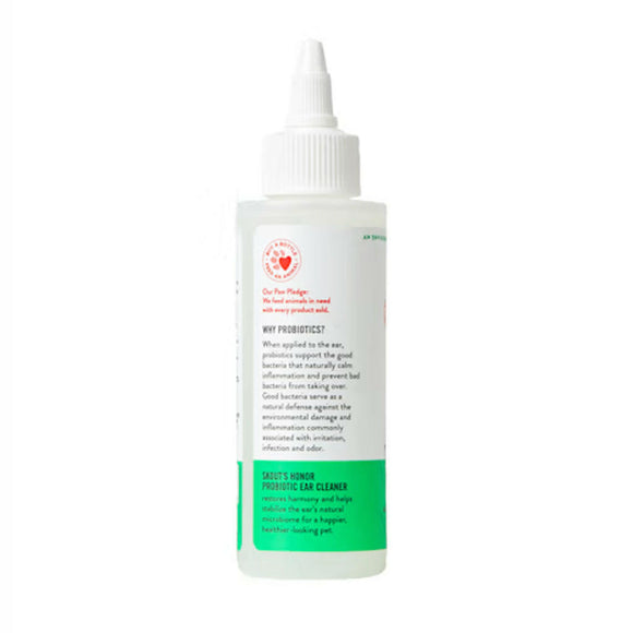 Skout's Honor Probiotic Ear Cleanser for Dogs (4 oz)