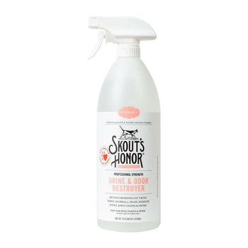 Skout’s Honor Professional Strength Urine & Odor Destroyer for Cats - 35-oz - Pet & People Cleaning Supplies 1