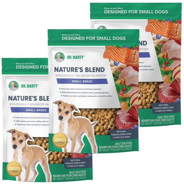 Dr. Marty Nature's Blend Small Breed Freeze Dried Raw Dog Food