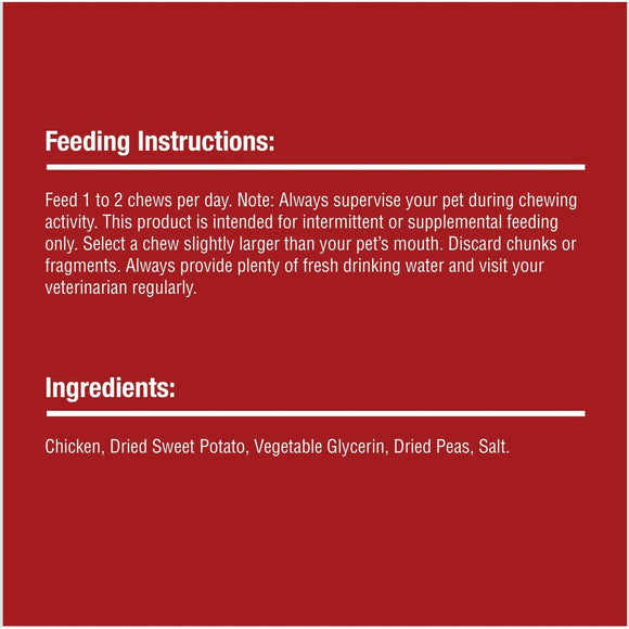 Feeding instructions for smartbones dog treats