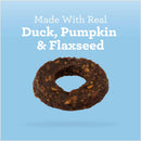 SmartBones Protein Rings Duck Flax Seed & Pumpkin - Dog Treats 3