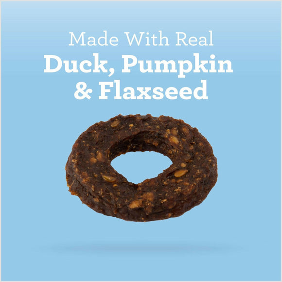 SmartBones Protein Rings Duck Flax Seed & Pumpkin - Dog Treats 3