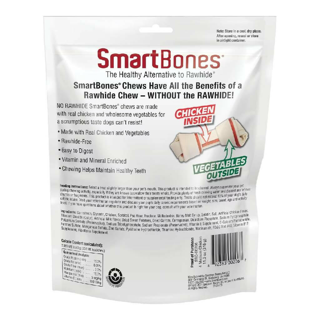 Smartbones Logo SmartBones Rawhide-Free Chicken Chews For Dogs (4 medium