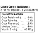 SmartBones SmartChews Rawhide Alternative Chicken & Vegetable Chews For Dogs (14 small chews)