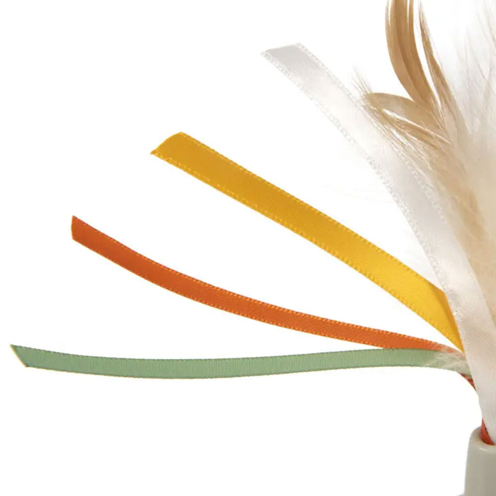 SmartyKat Rowdy Ribbons Electronic Cat Toy – Motion-Activated Fun for Cats
