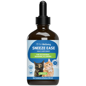 Nettle-Eyebright Gold - Seasonal Allergy Defense for Cats - 4 oz - Cat Supplements & Vitamins 1