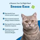 Sneeze Ease - Occasional Seasonal Allergy Support for Cats - Cat Supplements & Vitamins 11