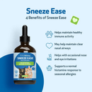 Sneeze Ease - Occasional Seasonal Allergy Support for Cats - Cat Supplements & Vitamins 6