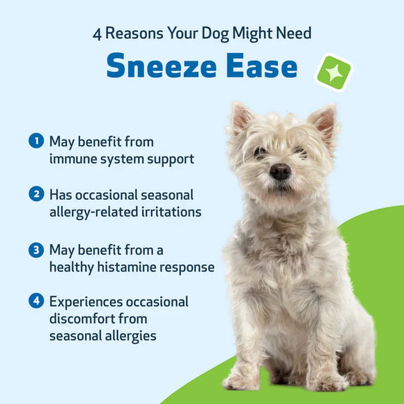 Sneeze Ease - Seasonal Allergy Defense for Dogs (2 oz) - Dog Supplements & Vitamins 2