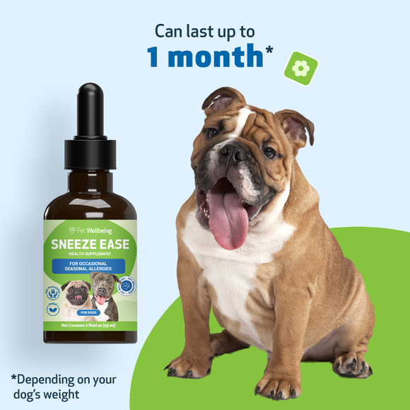 Sneeze Ease - Seasonal Allergy Defense for Dogs (2 oz) - Dog Supplements & Vitamins 7