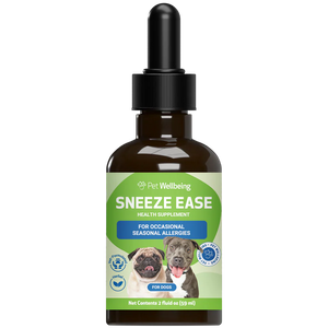 Sneeze Ease - Seasonal Allergy Defense for Dogs (2 oz) - Dog Supplements & Vitamins 1