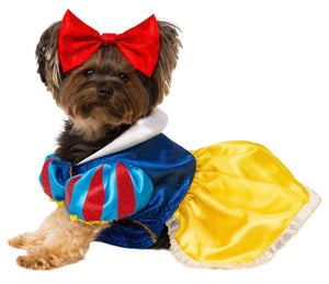 Snow White Princess Pet Dog Costume Dress Size Large Pet Costume.