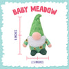 Snugarooz Baby Gnome Crinkle & Squeak Plush Small Dog Toy - Meadow - Dog Toys 5