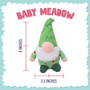 Snugarooz Baby Gnome Crinkle & Squeak Plush Small Dog Toy - Meadow - Dog Toys 5