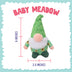 Snugarooz Baby Gnome Crinkle & Squeak Plush Small Dog Toy - Meadow - Dog Toys 5