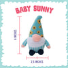 Snugarooz Baby Gnome Crinkle & Squeak Plush Small Dog Toy - Sunny - Dog Toys 6