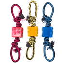 Snugarooz Baby Tug-N-Cube Tug Dog Toy