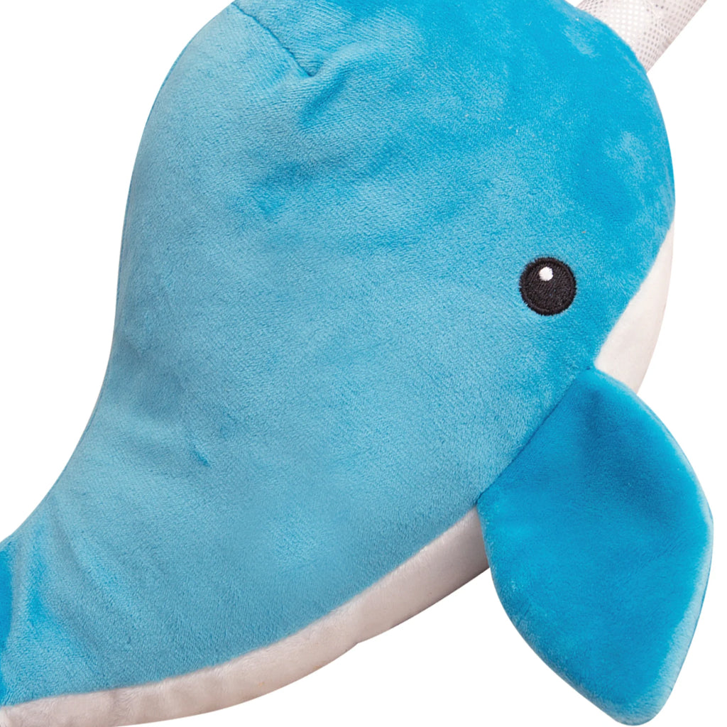 Snugarooz Nikki the Narwhal - Eco-Friendly Dog Plush Toy