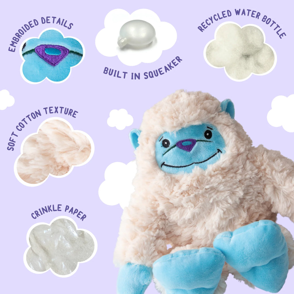 Eco-Friendly Snugarooz Tom Yeti Dog Toy - Fun & Durable!