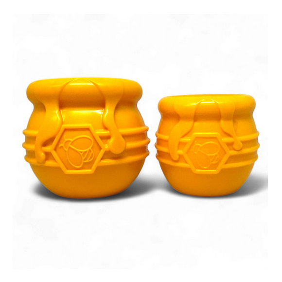 SodaPup Honey Pot Pup-X Durable Rubber Treat Dispenser Toy - Treat Dispensers Chew Toys 6