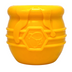 SodaPup Honey Pot Pup-X Durable Rubber Treat Dispenser Toy - Yellow / Large - Treat Dispensers Chew Toys 1