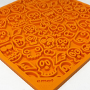 SodaPup TPE Emat Zombie Orange Lick Mat - Dog Toy 2