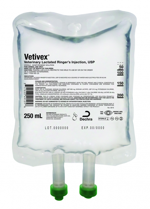 Vetivex Sodium Chloride 0.9% Injection Solution - 0