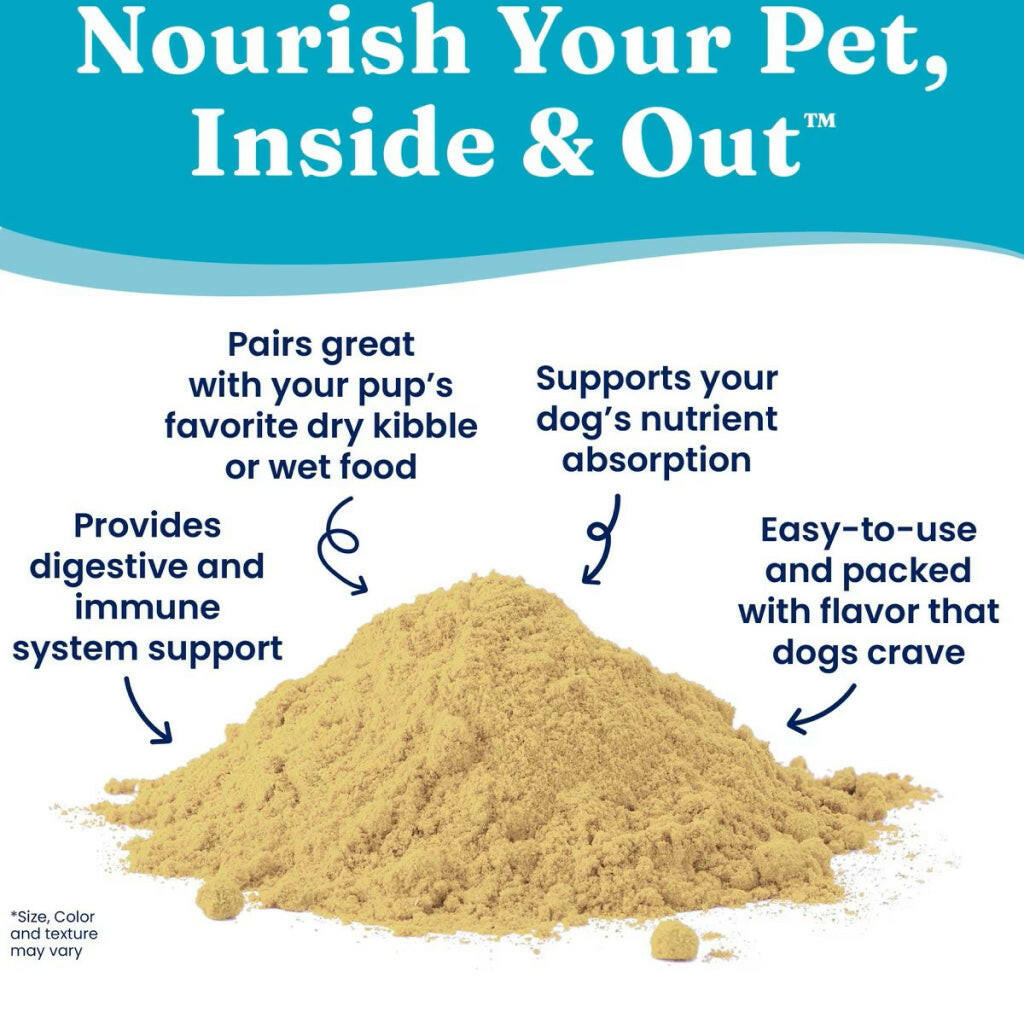 Seasoning Support Solid Gold Digestion Support Seasoning Topper for Dogs