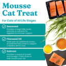 Solid Gold SeaMeal Squeeze Salmon In Gravy Mousse Lickable Cat Treat (0.5 oz tube, pack of 4)