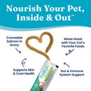 Solid Gold SeaMeal Squeeze Salmon In Gravy Mousse Lickable Cat Treat (0.5 oz tube, pack of 4)