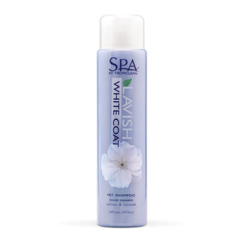 SPA by TropiClean Lavish White Coat Shampoo for Pets (16oz)