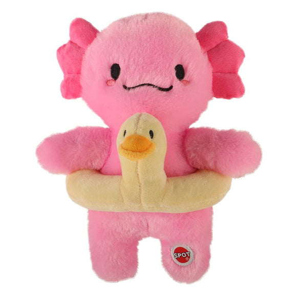 Spot Axolotl Duck Floatie Dog Toy 10"