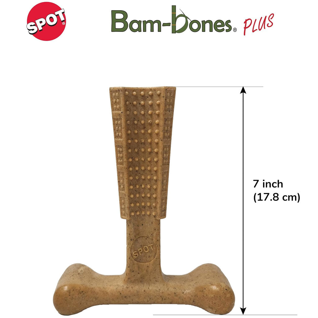 Spot Bam-Bones Plus Chicken Flavor Dog Chew Toy