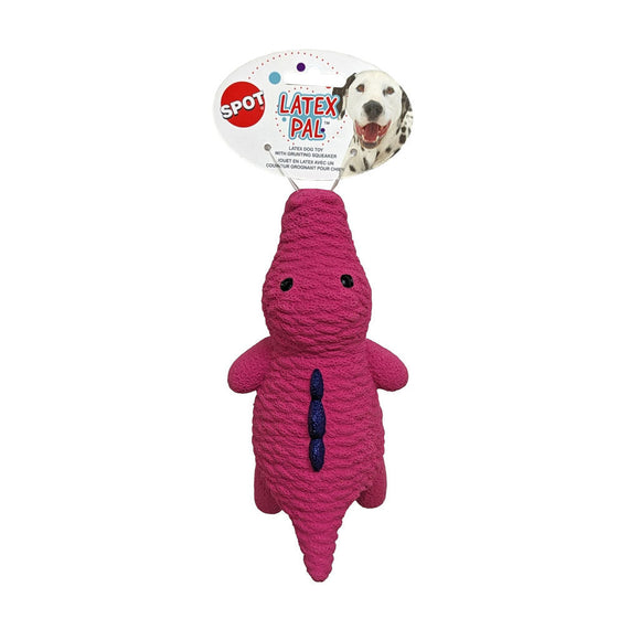 Spot Latex Pals Dog Toy, Assorted, 7.5-in