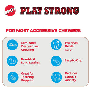 Ethical Play Strong Stick Toy for Dog (12")